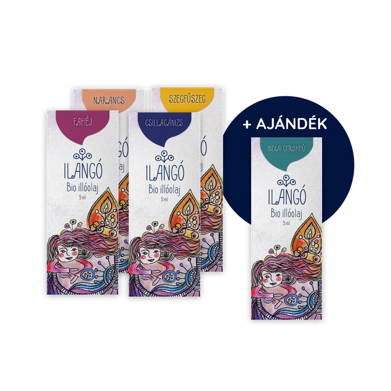 ÜNNEPI VARÁZSLAT AJÁNDÉKCSOMAG (4+1 ajándék)