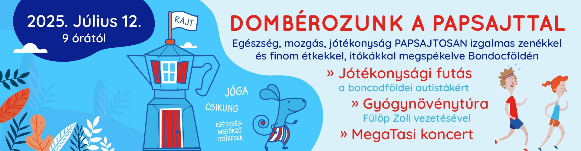 Dombérozunk a papsajttal